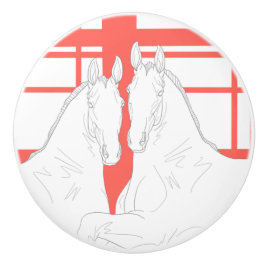 The Lovers Horses Ceramic Knob セラミックノブ