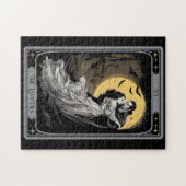 The Lovers Tarot Card – Gothic Vampire Dracula and ジグソーパズル (横)