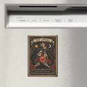 The Lovers Tarot Gothic Valentine Magnet  マグネット (インサイチュ (食洗機))
