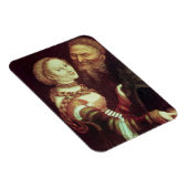 The Lovesick Old Man, 1553 (パネルの油) マグネット (右側)