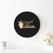 The Loving Christ Come To Me ラージ壁時計 (ホーム)