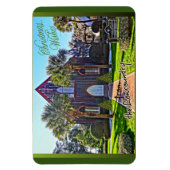 The Lowcountry Bluffton SCからのメリークリスマス マグネット (縦)