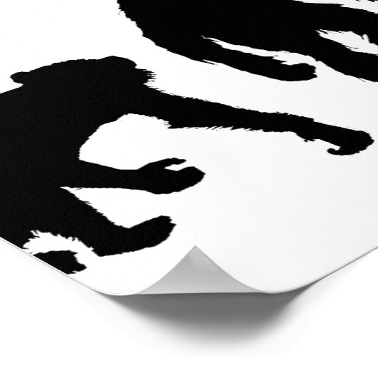 The Lumberjack tree feller loggers bunyan work ポスター (角)