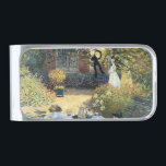 The Luncheon Claude Monet    シルバー マネークリップ<br><div class="desc">The Luncheon.  Claude Monet. Reproduction of famous works of art  images in the public domain.</div>