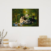 The Luncheon on the Grass by Edouard Manet ポスター (キッチン)