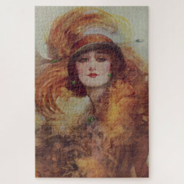 The Lure Of The Green Eyes - W.H. Barribal ジグソーパズル