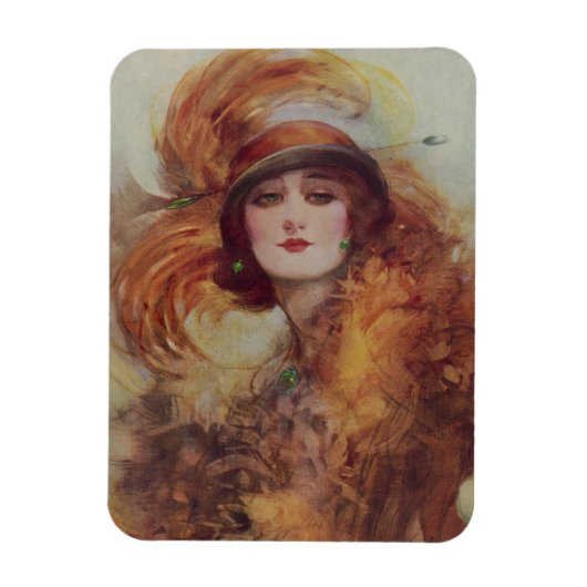 The Lure Of The Green Eyes - W.H. Barribal マグネット (縦)