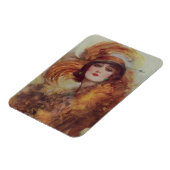 The Lure Of The Green Eyes - W.H. Barribal マグネット (左側)