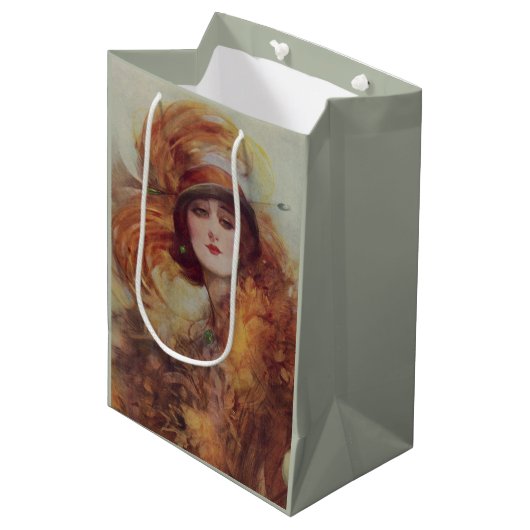 The Lure Of The Green Eyes - W.H. Barribal ミディアムペーパーバッグ (正面アングル)