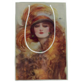 The Lure Of The Green Eyes - W.H. Barribal ミディアムペーパーバッグ (正面)