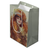 The Lure Of The Green Eyes - W.H. Barribal ミディアムペーパーバッグ (裏面アングル)