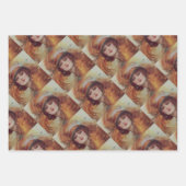 The Lure Of The Green Eyes - W.H. Barribal ラッピングペーパーシート (正面)