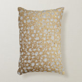 The Luxury of Gold Pattern, Modern, Trendy,Elegant アクセントクッション (正面(垂直))