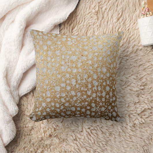 The Luxury of Gold Pattern, Modern, Trendy,Elegant クッション (ブランケット)