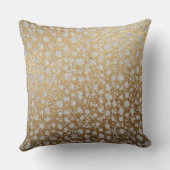 The Luxury of Gold Pattern, Modern, Trendy,Elegant クッション (裏面)