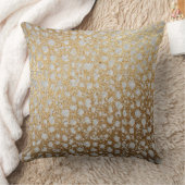 The Luxury of Gold Pattern, Modern, Trendy,Elegant クッション (ブランケット)