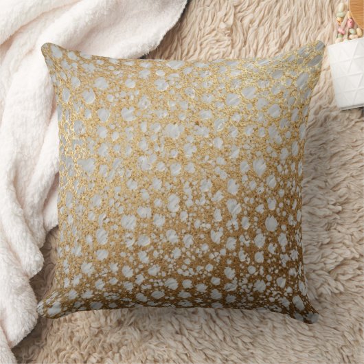 The Luxury of Gold Pattern, Modern, Trendy,Elegant クッション (ブランケット)