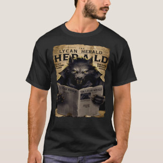 The Lycan Herald News Paper Edition Tシャツ