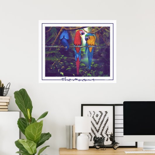 The Macaws - Poster ポスター (ホームオフィス)