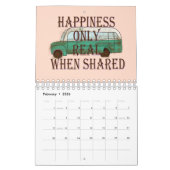The Magic Bus: Happiness Only Real When Shared -  カレンダー (2月 2026)