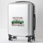The Magic Bus: Happiness Only Real When Shared - シール (スーツケース)