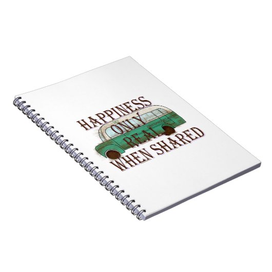 The Magic Bus: Happiness Only Real When Shared - ノートブック (右側)