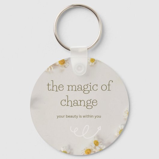 the magic of change , keychain キーホルダー (正面)