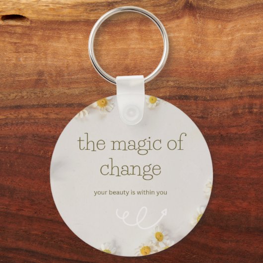 the magic of change , keychain キーホルダー (正面)