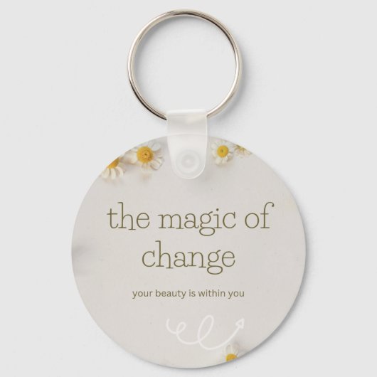 the magic of change , keychain キーホルダー (裏面)