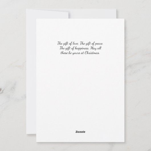 The Magic of Christmas シーズンカード (裏面)