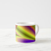 The Magic of Summer , Abstract 3D Art エスプレッソカップ (正面右)