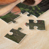 The Magical Flute-Player Postcard Magnet ジグソーパズル (側面)