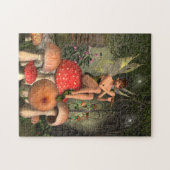 The Magical Flute-Player Postcard Magnet ジグソーパズル (横)