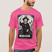 The Magician Tarot Card Print Tシャツ (正面)