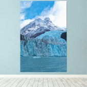 The  magnificent Spegazzini Glacier in Patagonia キャンバスプリント (インサイチュ (ウッドフロア))