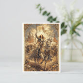 The Maid of Orleans. Historical postcard ポストカード (スタンド正面)