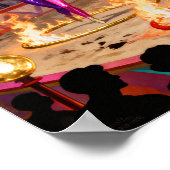 The Majestic Lion of the Circus - A Captivating ポスター (角)