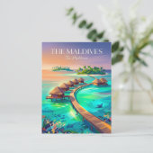 The Maldives The Maldives ポストカード (スタンド正面)