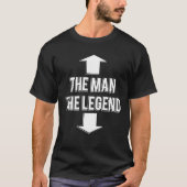 The Man Arrrow Face The Legend Arrow Crotch Tシャツ (正面)