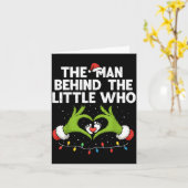 The Man Behind The Little Who Christmas Pregnancy  カード (黄色い花)