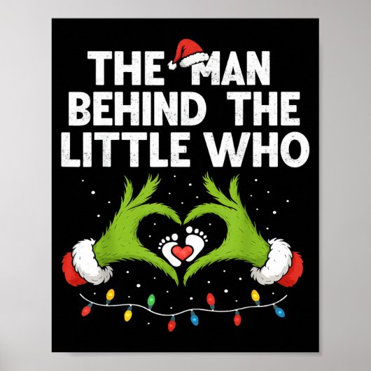 The Man Behind The Little Who Christmas Pregnancy ポスター (正面)