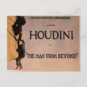 The Man from Beyond (Houdini movie, 1922) ポストカード