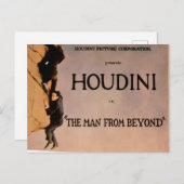 The Man from Beyond (Houdini movie, 1922) ポストカード (正面/裏面)