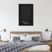 The Man in the Arena - Canvas Art – 白黒 キャンバスプリント (インサイチュ (寝室))