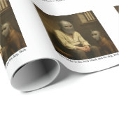 The Man in the Iron Mask and his dog, Bob. ラッピングペーパー (ロールコーナー)