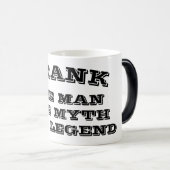 The man myth legend Heat Sensitive changing モーフィングマグカップ (正面右)