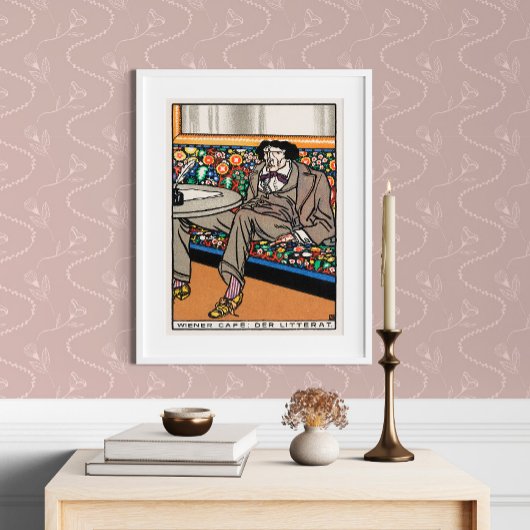 The Man of Letters by Moriz Jung ポスター