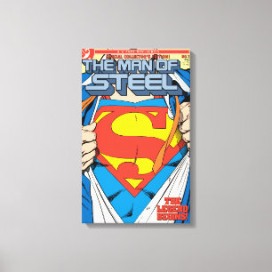 The Man of Steel #1 Collector's Edition キャンバスプリント
