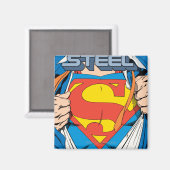 The Man of Steel #1 Collector's Edition マグネット (正面/裏面)