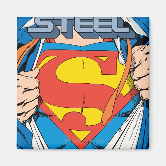 The Man of Steel #1 Collector's Edition マグネット (正面)